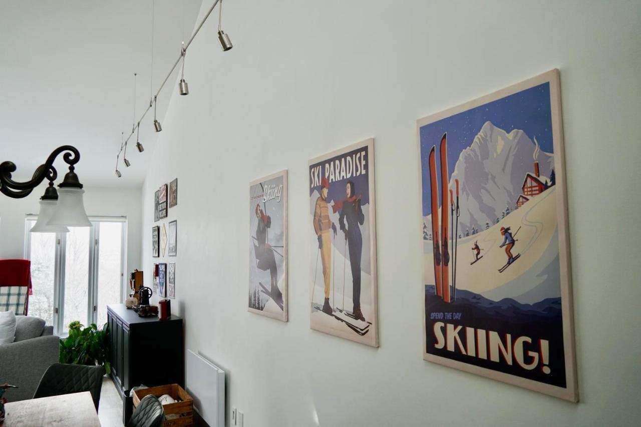Le Retro Chic A Mont-Tremblant Apartment Exterior photo
